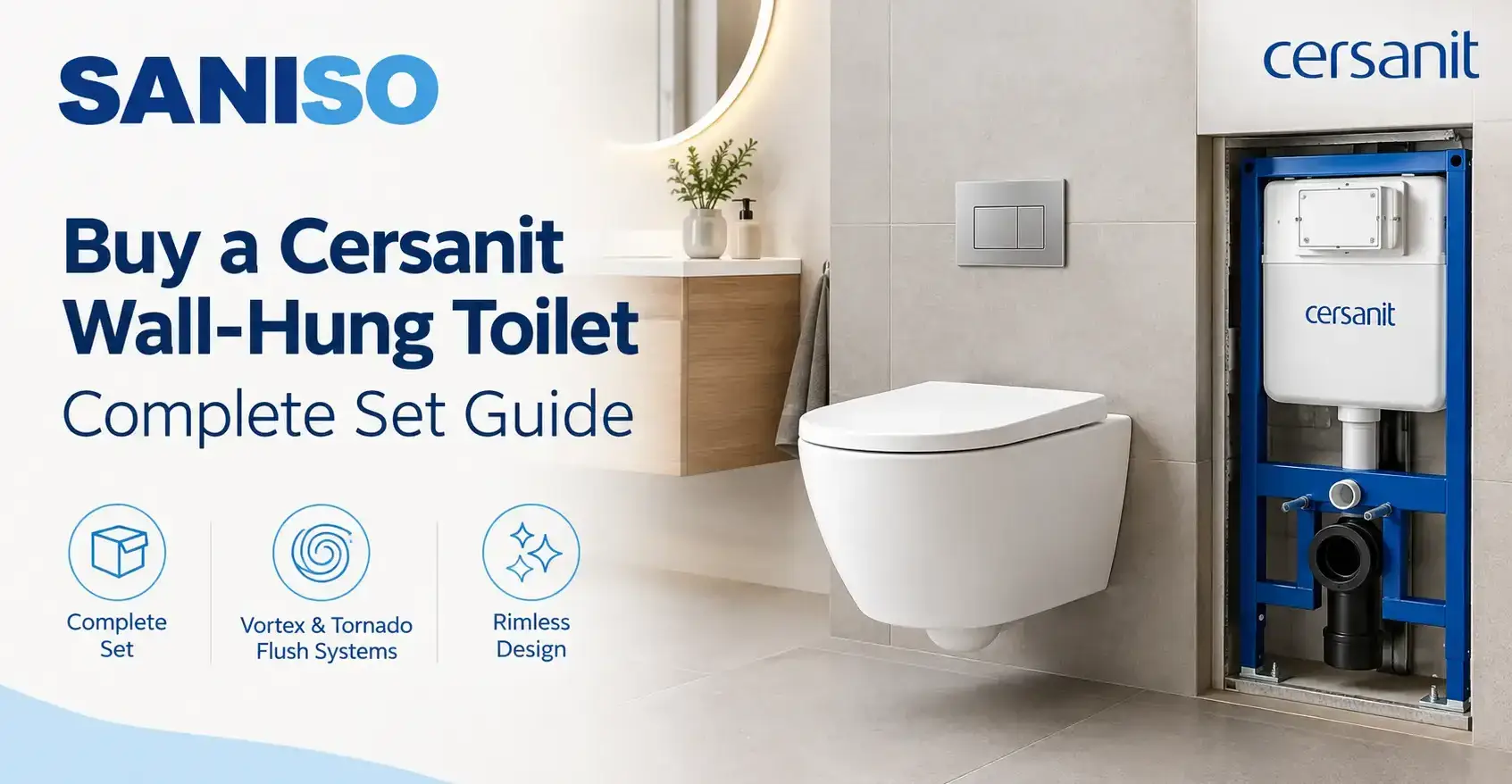 Cersanit hangtoilet kopen | Gids voor complete sets